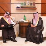 ‎الأمير فيصل بن خالد بن سلطان يستقبل مدير فرع إدارة المجاهدين بـ ⁧‫الحدود_الشمالية‬⁩.