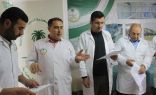 العيادات التخصصية السعودية تقدم جرعات اللقاحات والتطعيم للأشقاء السوريين في مخيم الزعتري