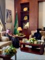 محافظ الدوادمي يستقبل مديرة التراث بمنطقة الرياض