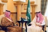أمير مكة المكرمة بالنيابة يستقبل وكيل الفوج الثالث بالحرس الوطني