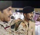 اللواء ركن سعد المفرجي يقلد نجله رتبة ملازم